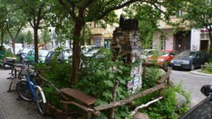 Berlin - Neukölln, Aneignung des Straßenraums | Foto: Bildhauerin Nele Ströbel