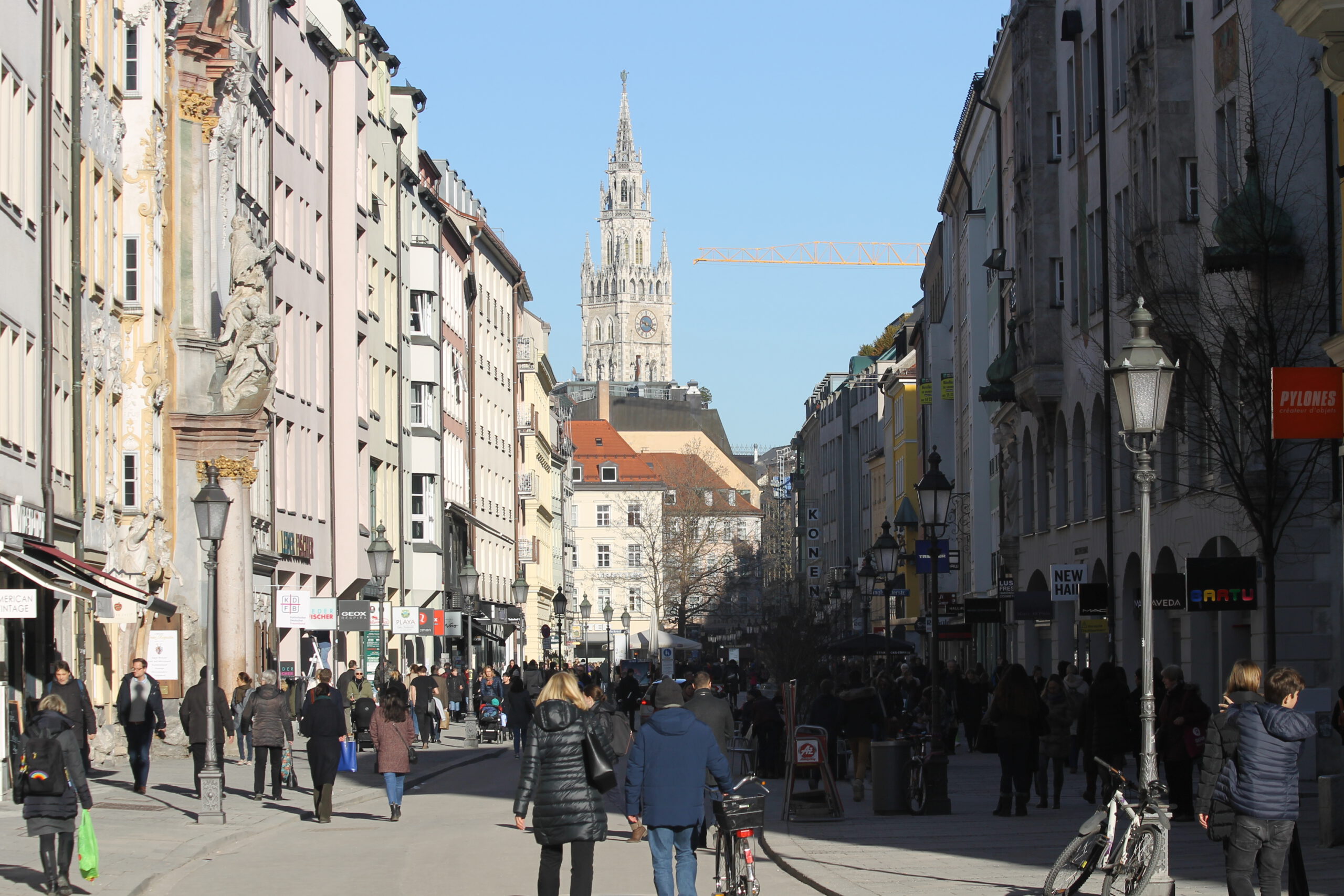 Sendlingerstraße vor Fußgängerzone