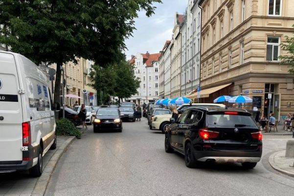 Aktuell herrscht meist Autochaos in München