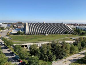 Paketposthalle in derzeitigem Zustand