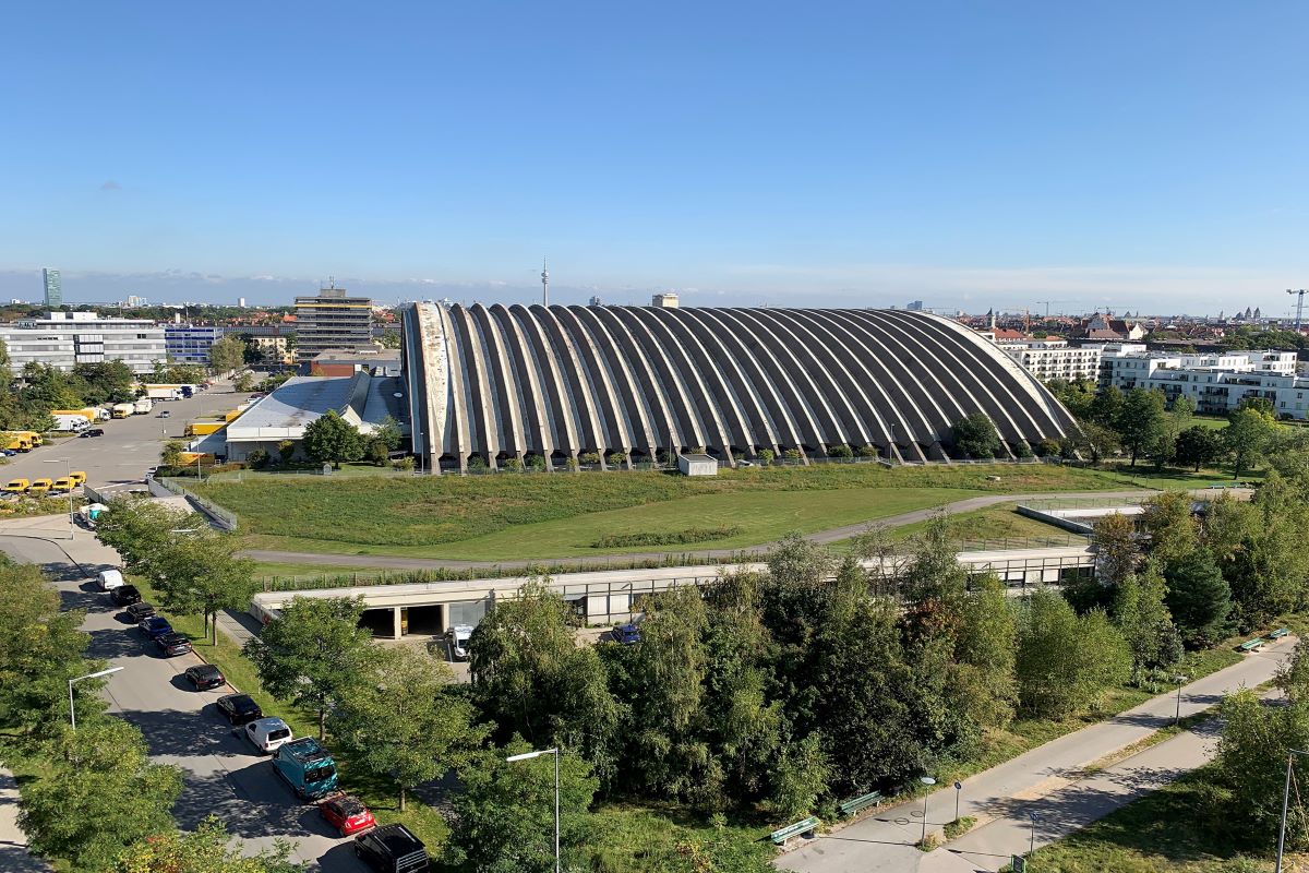 Paketposthalle in derzeitigem Zustand