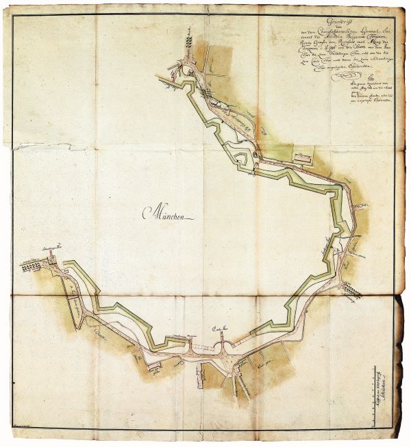 Plan der Rumford-Chaussee 1796