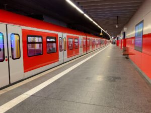 S-Bahn am Hauptbahnhof München
