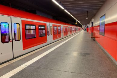S-Bahn am Hauptbahnhof München