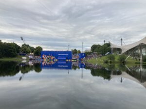 Die Fußball-EM in München EM-Fanzone im Olympiapark