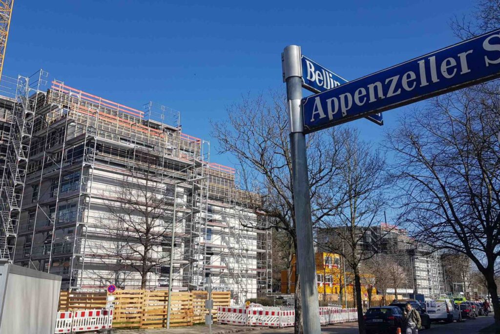 Appenzeller Straße ecke Bellinzonastraße