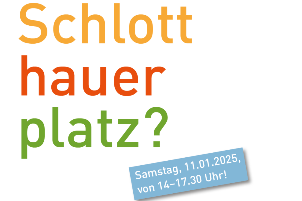 Flyer Schlotthauerplatz 11.01.2025