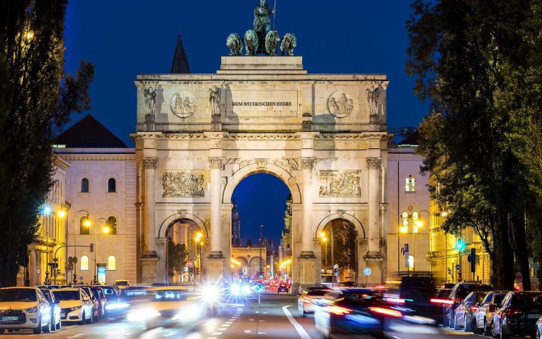 Siegestor in der Leopoldstraße