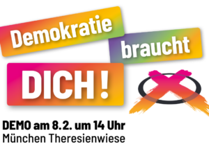 Demohinweis: Demokratie braucht dich!