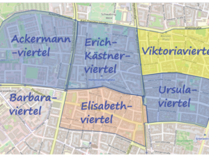 IBA-Projekt: Lebenswertere Nachbarschaften durch Teilhabe Grafik IBA-Projekt Nachbarschaftsviertel