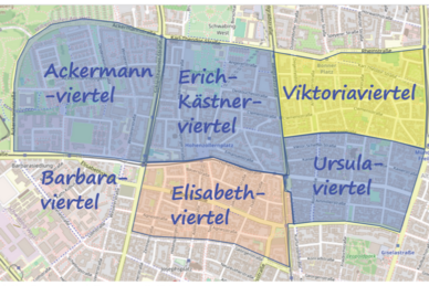Grafik IBA-Projekt Nachbarschaftsviertel