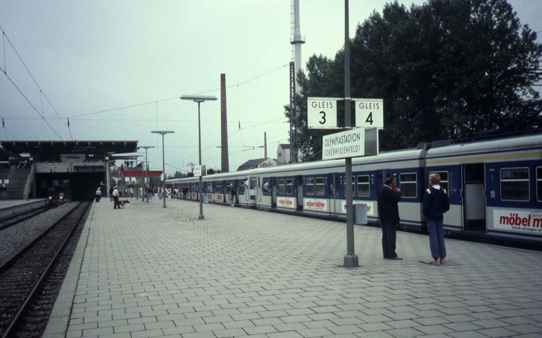 Bahnhof Olympiastadion 1985