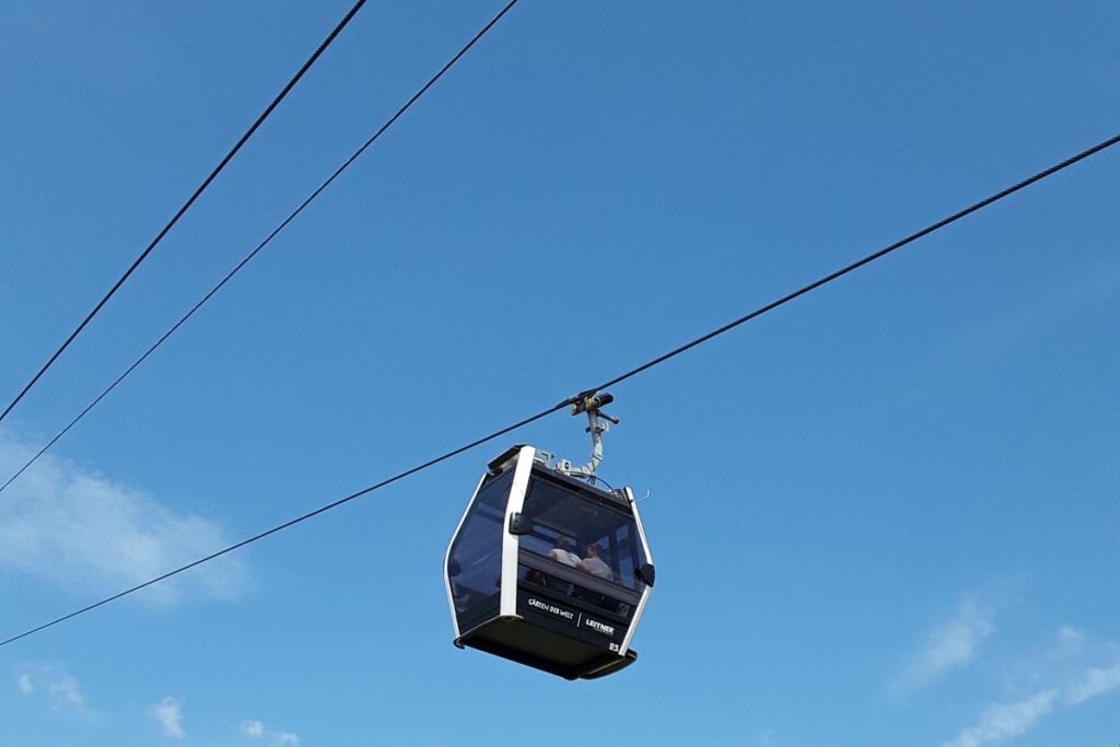 Urbane Seilbahn in Berlin
