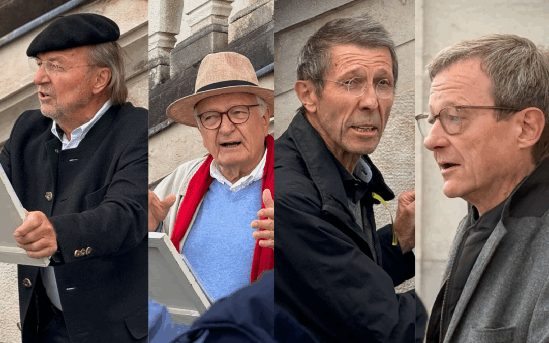 Tag des offenen Denkmals 2025: Klaus Bäumler, Wolfgang Czisch, Wolfgang Niemeier, Christian Hierneis