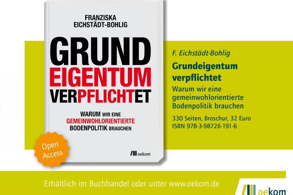 Cover „Grundeigentum verpflichtet“ Cover "Grundeigentum verpflichtet"