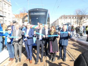 Feierliche Eröffnung der Trambahn-Westtangente