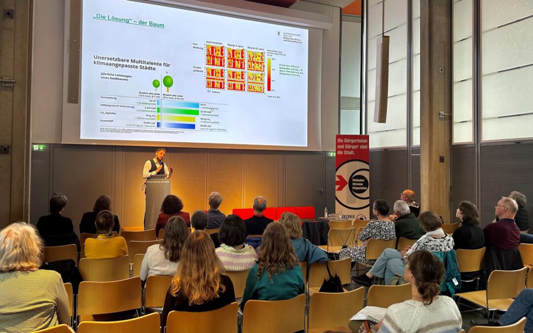 Podiumsdiskussion "Hitzewellen und Klimawandel in München"