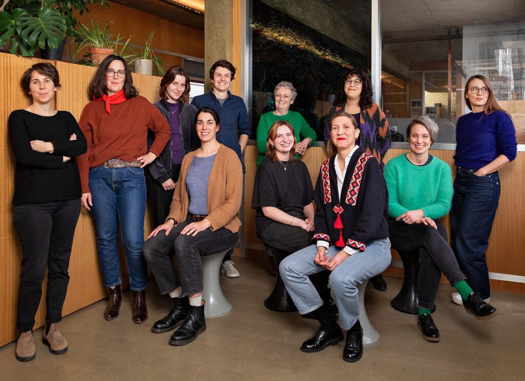 Das Team des Pariser Landschaftsarchitekturbüros Atelier Roberta