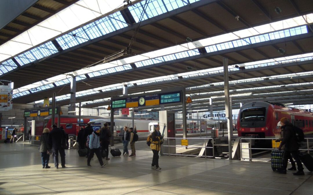 Bahnhofshalle des Münchner Hauptbahnhofs
