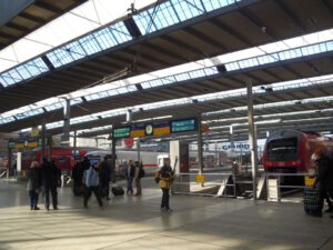 Bahnhofshalle des Münchner Hauptbahnhofs