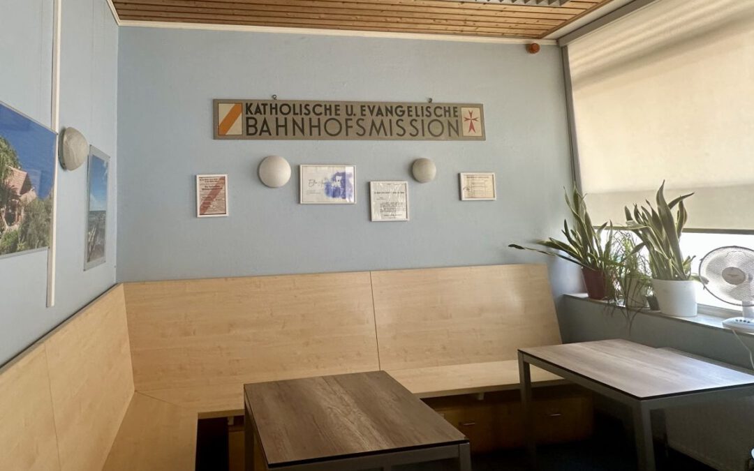 Aufenthaltsraum der Bahnhofsmission