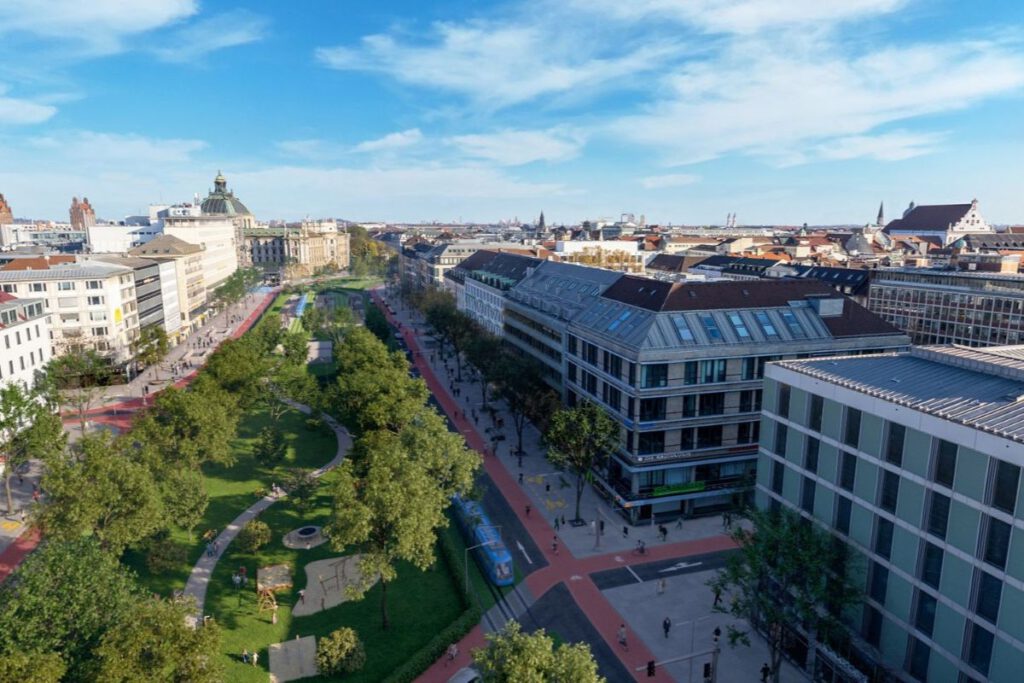 Visualisierung Munich Central Park