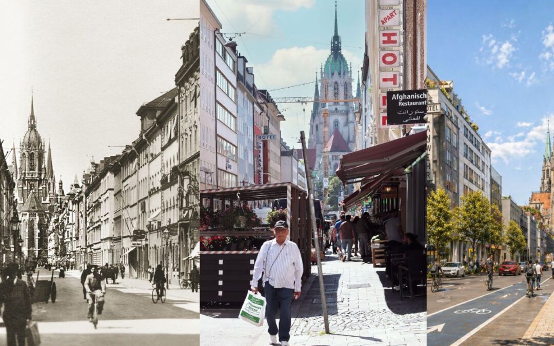 Die Landwehrstraße im Wandel der Zeit